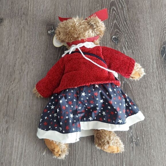 Betsy and Ross Bearington Collection 14" Plush Bear Patriotic Blue Red Outfit - Picture 2 of 5